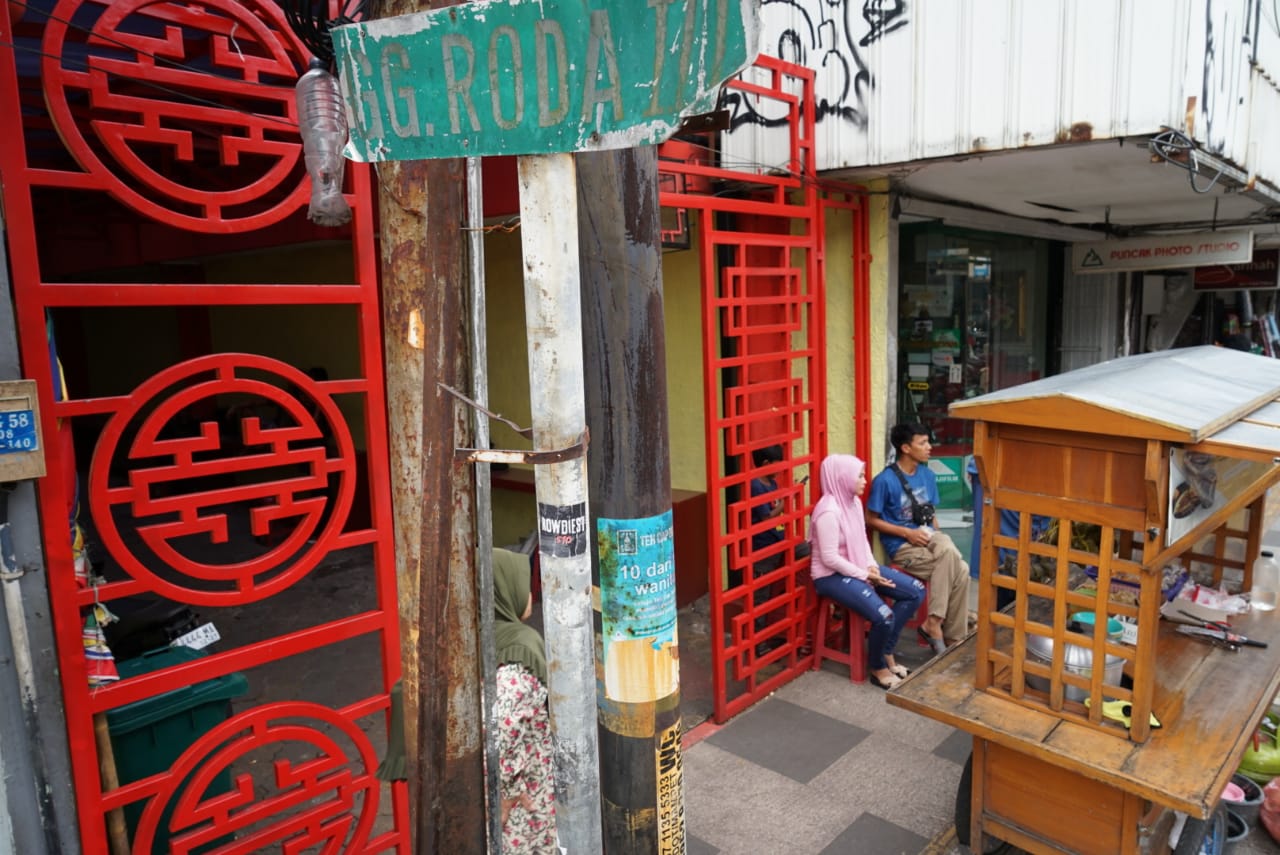 Kawasan Gang Roda 3 dan 4 di Suryakencana, Kota Bogor, yang bakal dijadikan sentra kuliner.