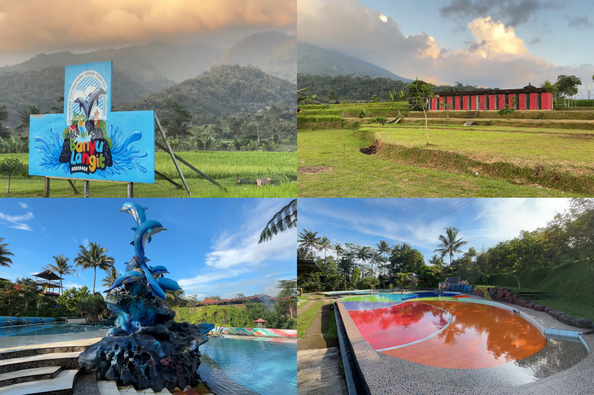 Camping seru di Banyu Langit Agro Park Magelang, free tiket masuk kolam renang.