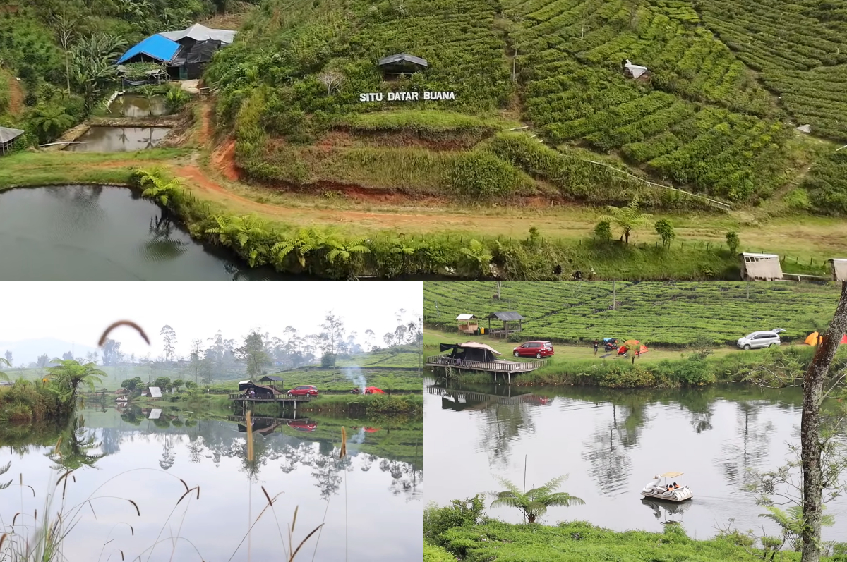 Camping murah di Situ Datar Buana Pangalengan, Bandung.
