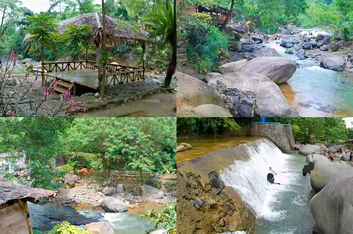 Wisata Leuwi Kunten Bogor alamnya masih asri.
