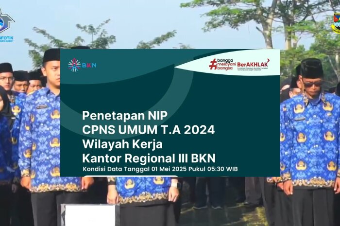 Ilustrasi update usul NIP CPNS 2024 daerah Jawa Barat.&nbsp;