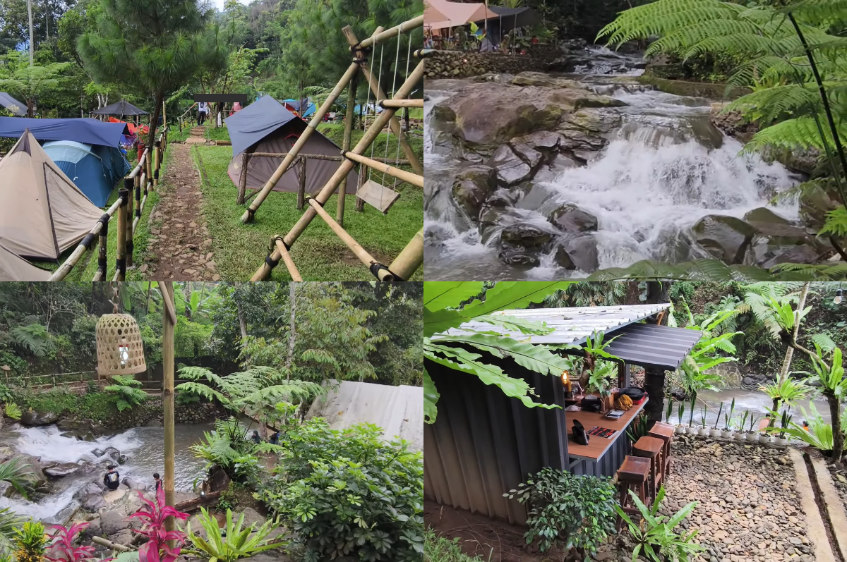 Wisata alam Legok Gintung Camp, cocok untuk healing.