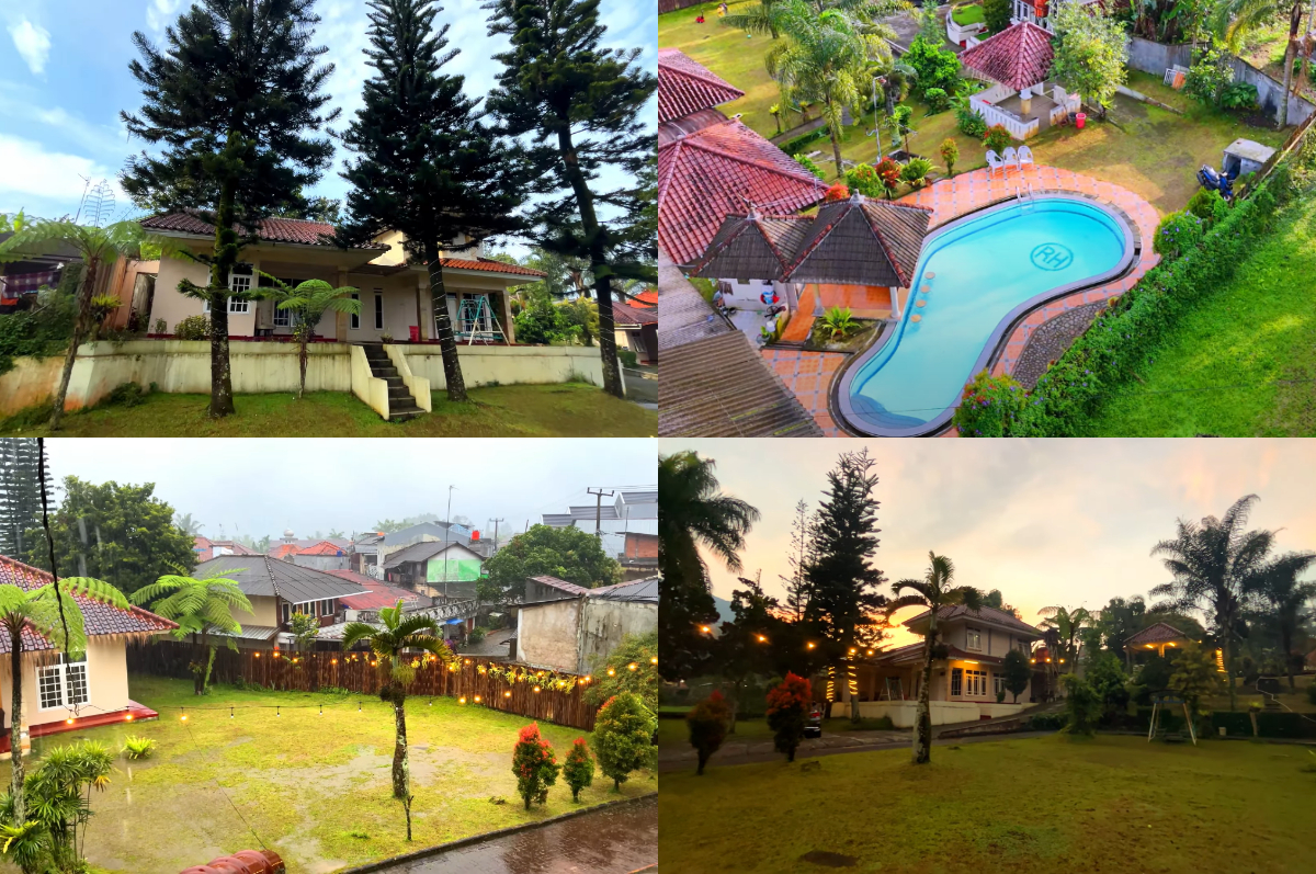 Villa 9 by The Royal Family, letaknya cuma 5 menit menuju Curug Cilember.