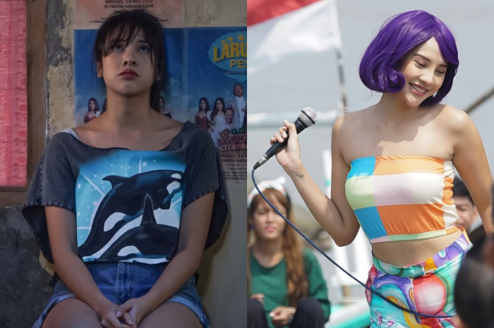 Anya Geraldine berperan sebagai&nbsp;Naya Wardhana sebagai pemeran utama di film Mendadak Dangdut.