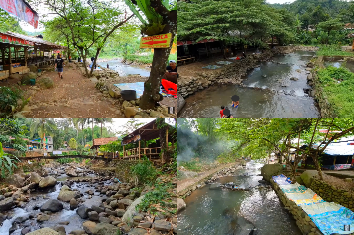 Wisata alam murah meriah di Cireong Park Ciamis.