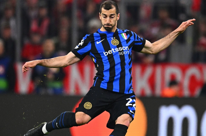 Gol gelandang Inter Milan, Henrikh Mkhitaryan dianulir.