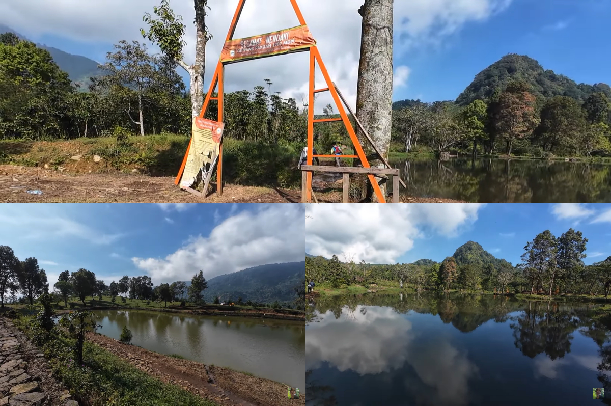 View Situ Kembar Jonggol, Puncak Dua, Bogor.