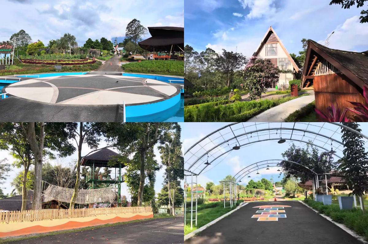 Camp Hulu Cai, destinasi wisata serba ada dan tempatnya sangat luas, cocok untuk acara besar.