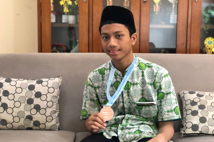 Abdullah Abdurrohman Muhammad, Santri asal Ponpes Al Ihsan Baron Bogor.