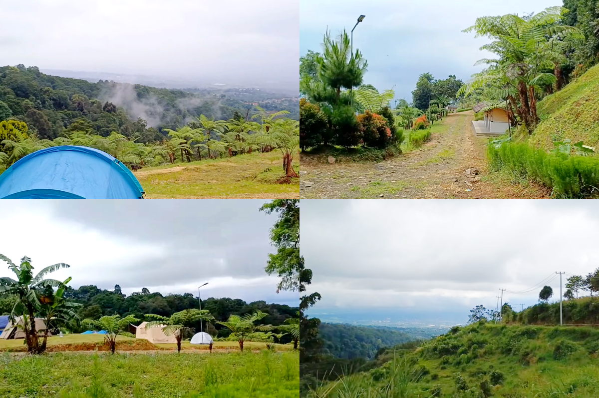 View El Mande Camping Ground, Bogor.