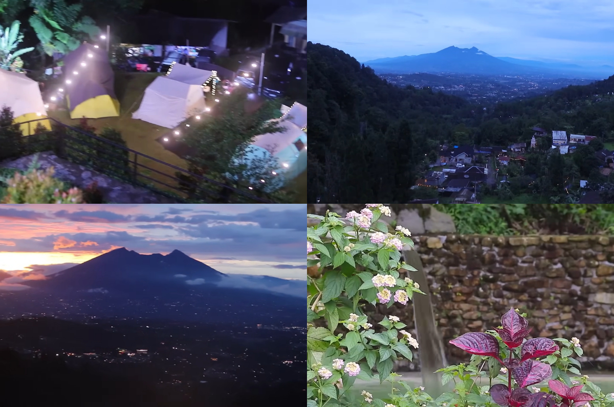 Paseban Mountain View, camping ground nyaman dilengkapi kolam renang.