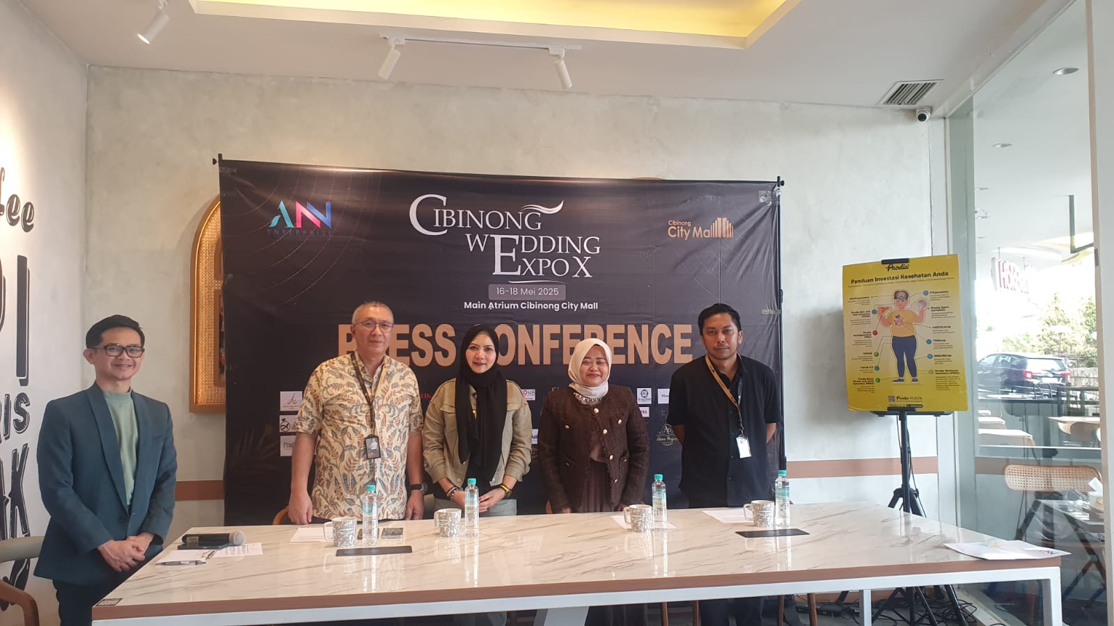 Cibinong Wedding Expo, siap digelar di CCM Bogor pada 16 - 18 Mei 2025.