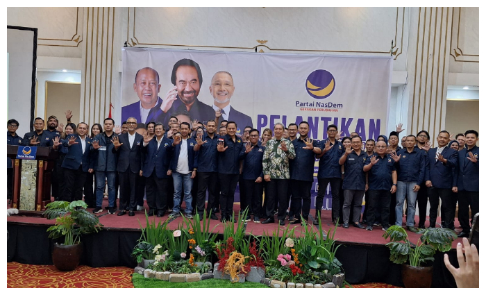 Jajaran Pengurus DPD Partai NasDem Kota Bogor periode 2025-2029 resmi dilantik.