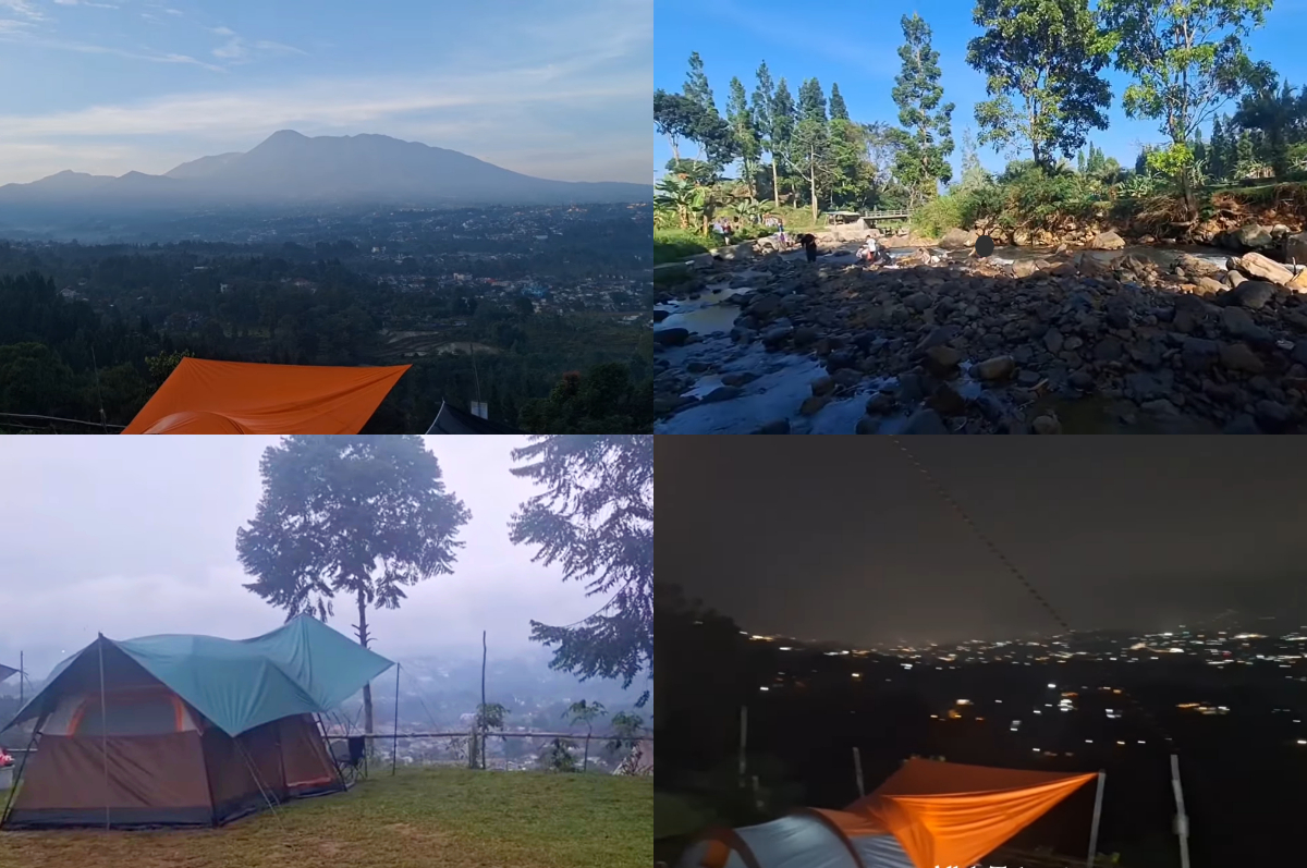 Liburan seru di Lentemland Camping Ground, Bogor.