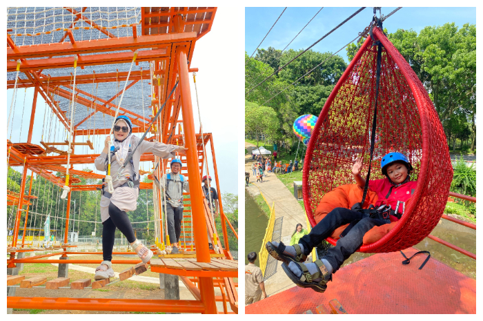Liburan seru di Rivera Outbound dan Edutainment Bogor Nirwana Residence.