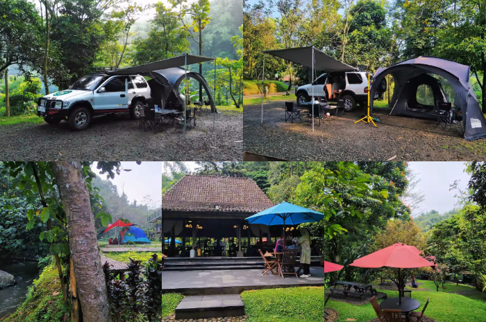 Teras Gadog Hidden Camp punya konsep VIP Campervan di Bogor