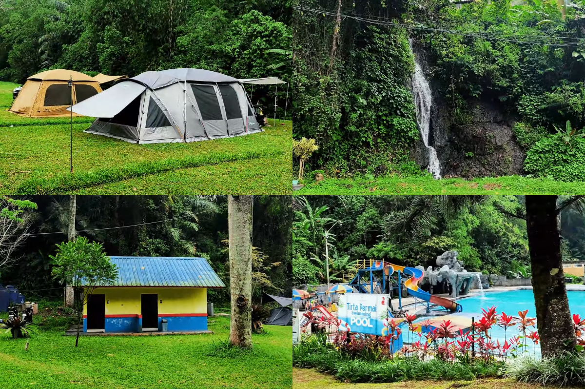 Camping ground Lembah Permai Resort.