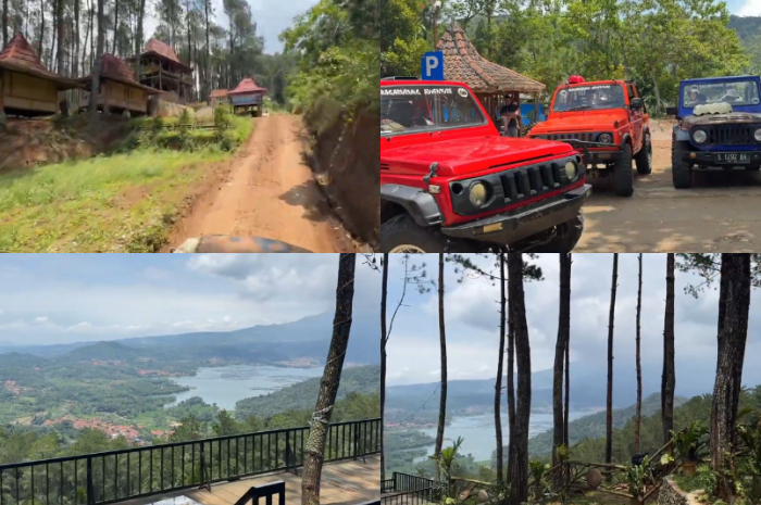 Jeep offroad ke Bukit Bagarurung di Kuningan, Jawa Barat