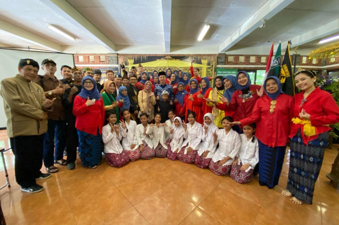 Kadamas Bogor saat mengadakan acara halal bil Halal di Gedung SKI, Katulampa