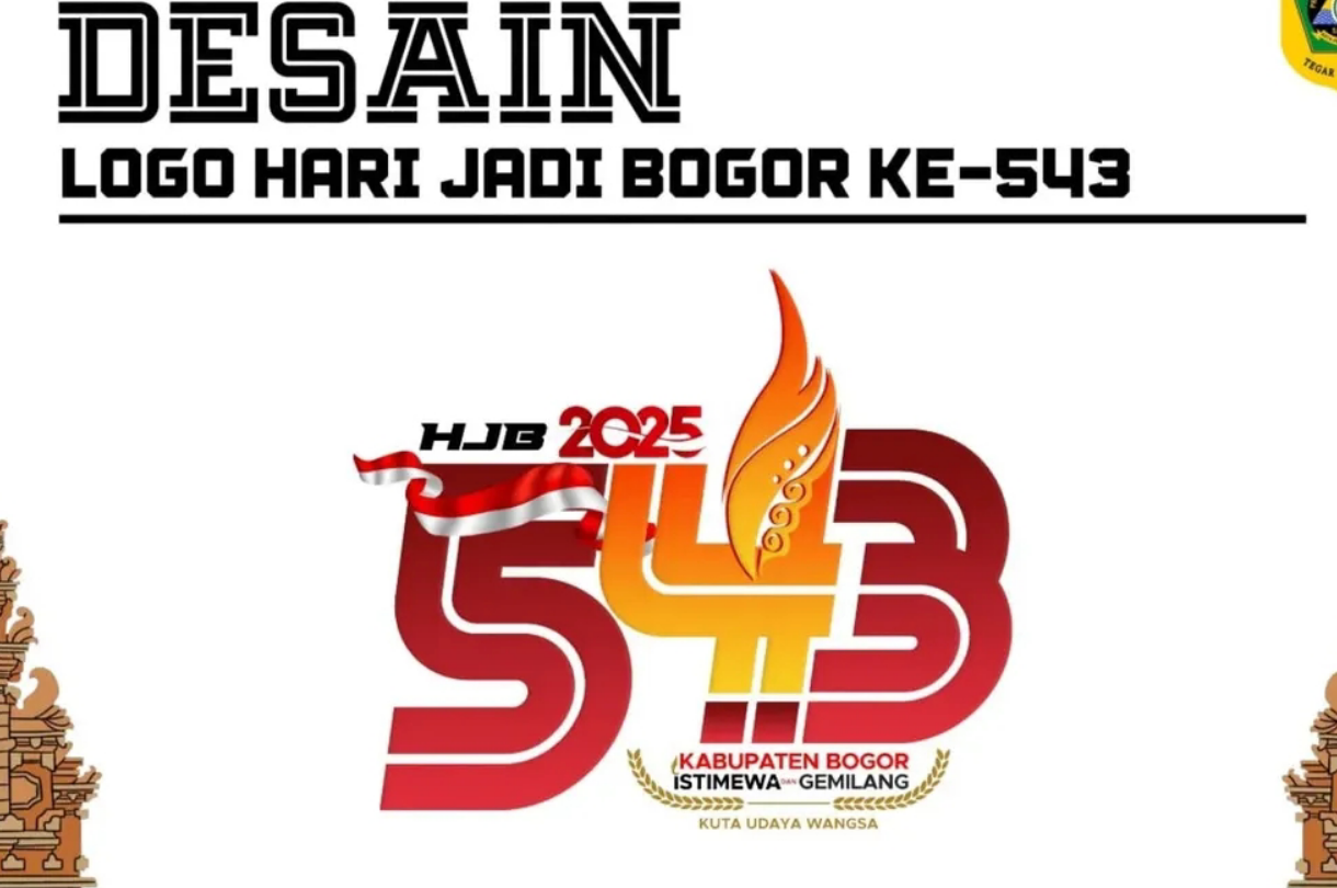 Pemkab Bogor meluncurkan logo HJB ke-543 beserta makna logonya.&nbsp;