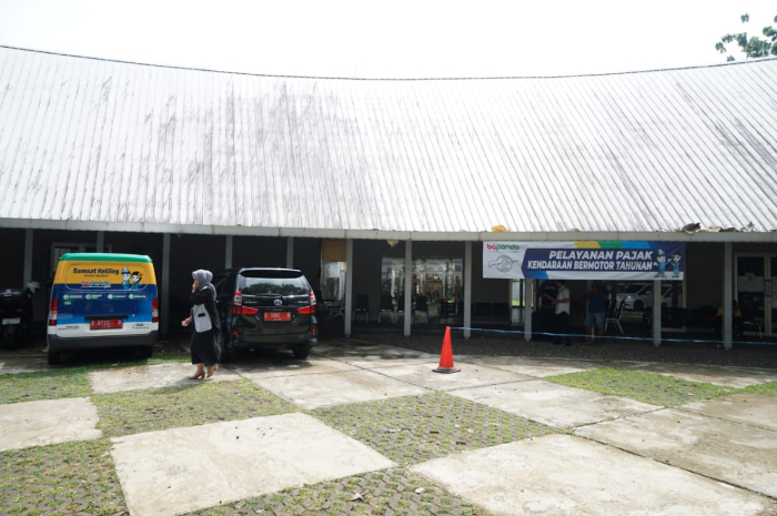 Gedung Bogor Creative Center (BCC) di Jalan Arsitek F Silaban, Pabaton, Kecamatan Bogor Tengah.