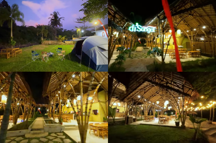 Di Sungai, tempat wisata dan kuliner di Sentul, Bogor