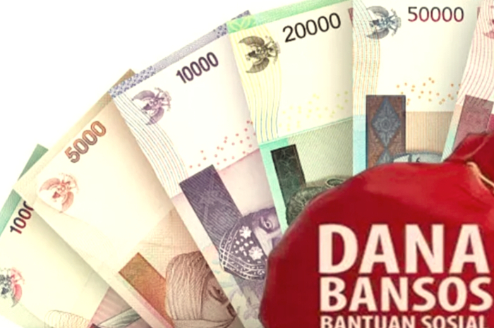 Ilustrasi uang dana bansos PKH dan BPNT