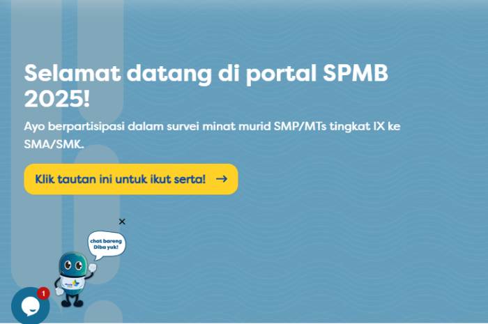 Ilustrasi SPMB 2025.&nbsp;