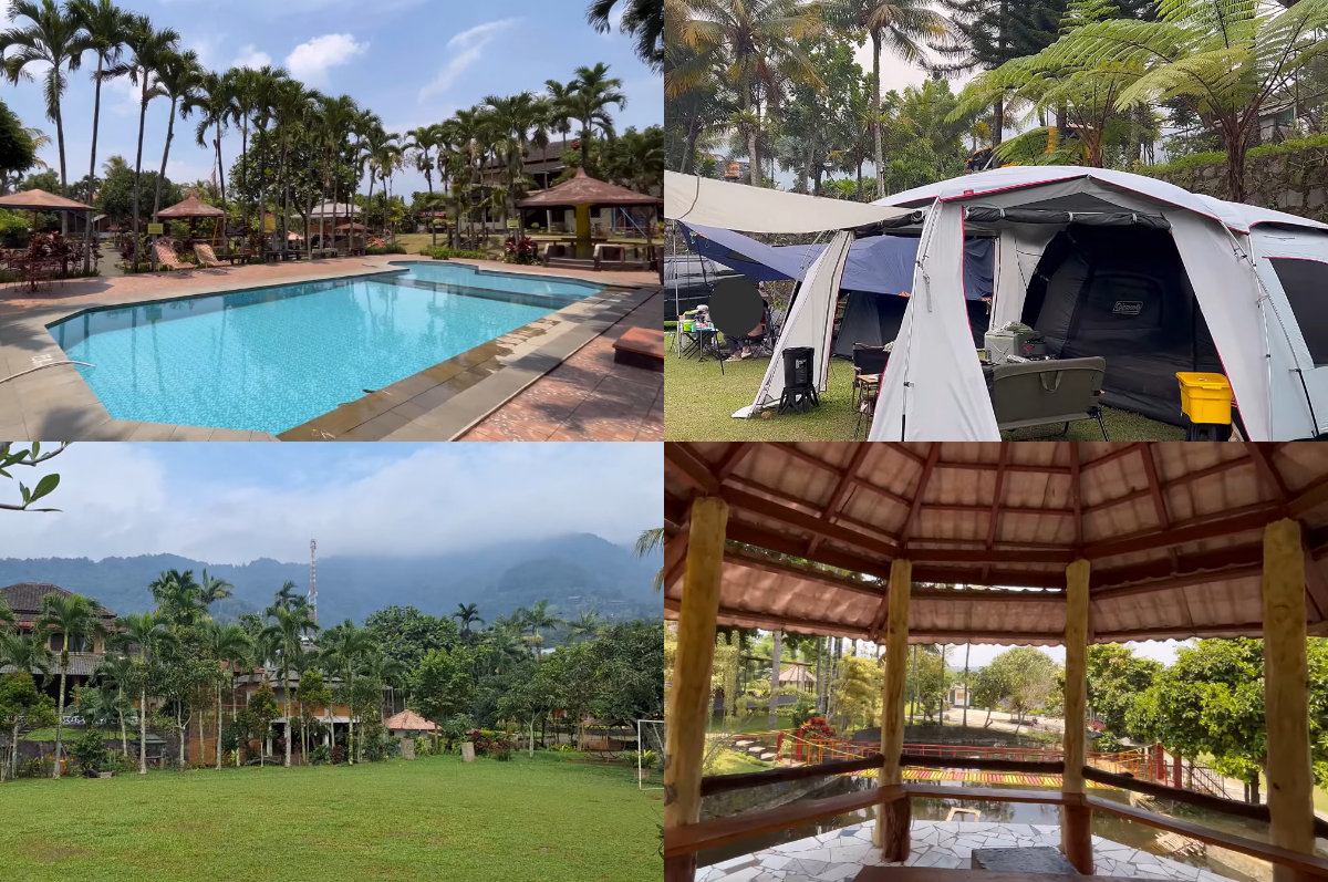 Camping keluarga seru di Aries Camp.
