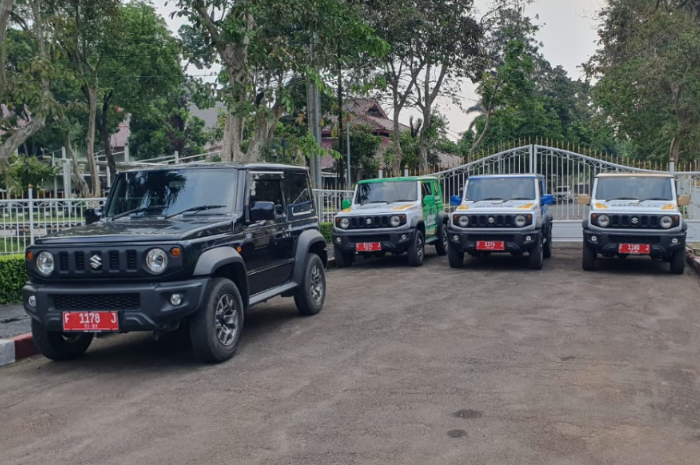Kendaraan Dinas Pemkab Bogor yang digunakan untuk kebutuhan operasional SKPD terkait.