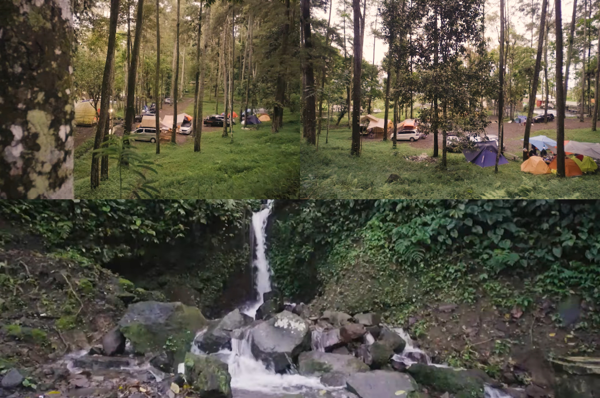 Destinasi wisata alam di Bumi Perkemahan Cipadayungan, Cimalaka, Sumedang.