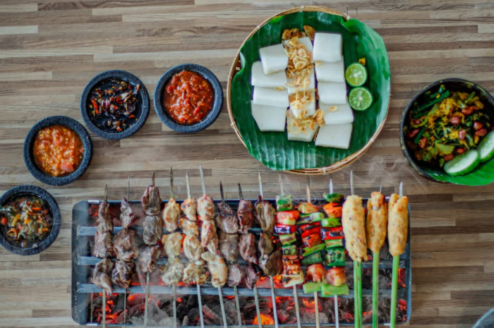 Menu yang tersaji di Pesona Alam Resort and Spa.