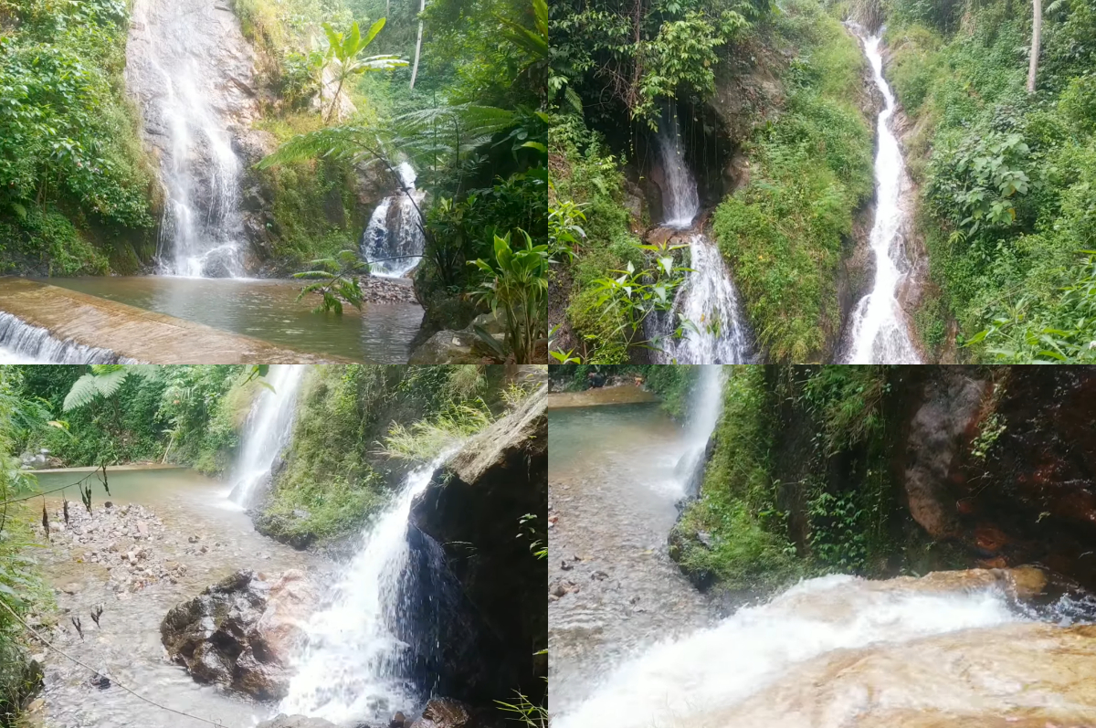 Curug Mekar, wisata alam dekat jalan raya di Babakan Madang, Bogor.
