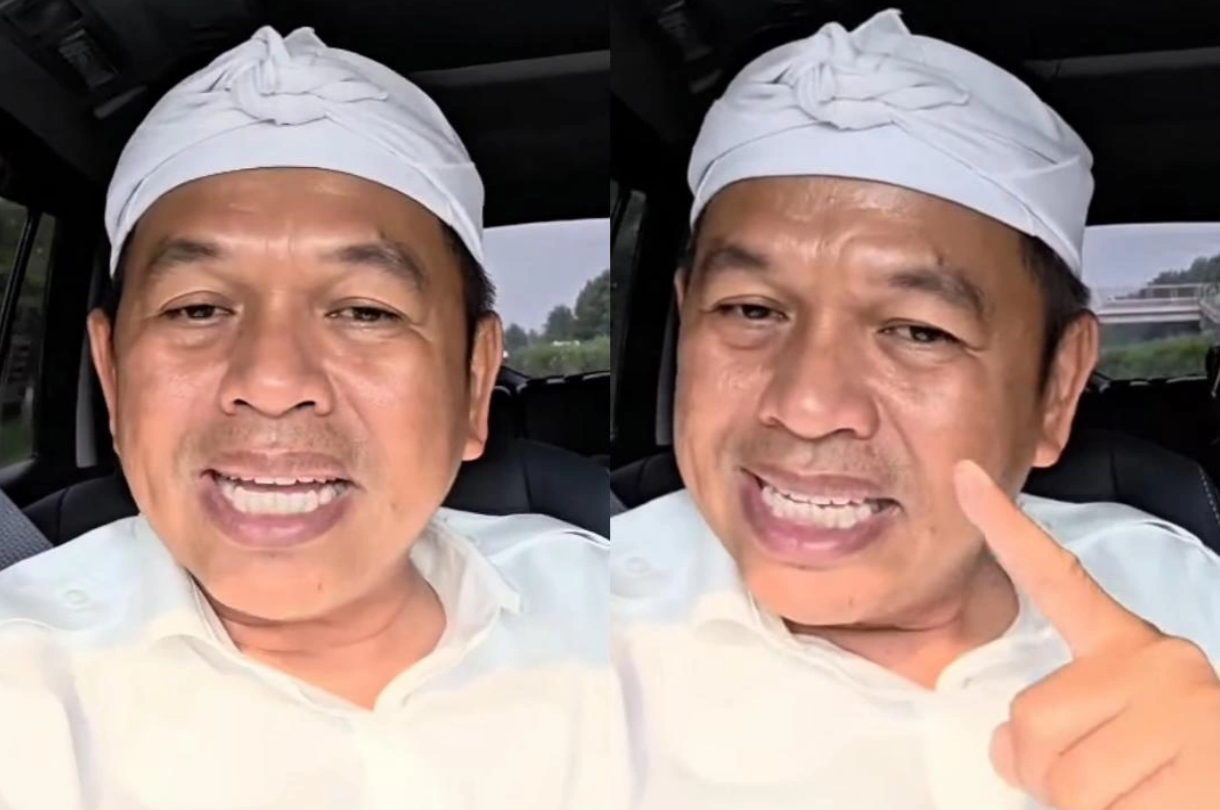 Gubernur Jawa Barat Dedi Mulyadi menyampaikan pesan kepada anak-anak.
