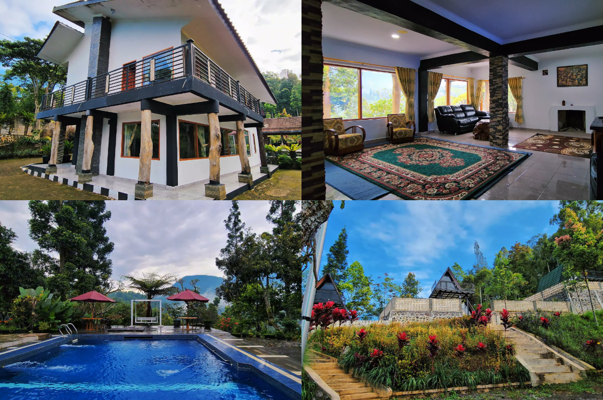Suasana Villa Teras Kidamar Ciwidey.