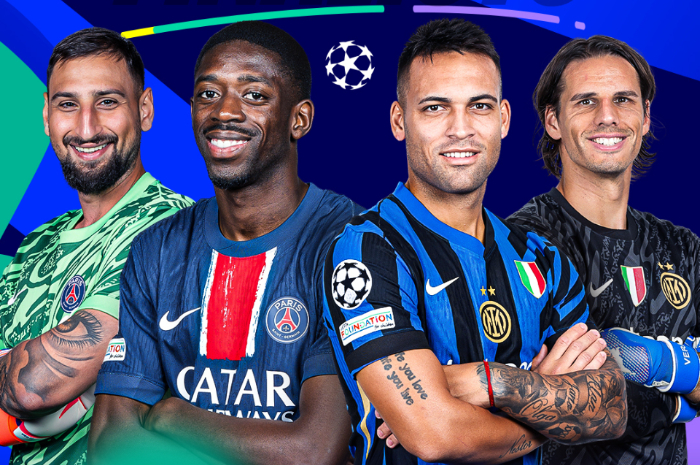 Final Liga Champions 2025 akan mempertemukan PSG menghadapi Inter Milan.