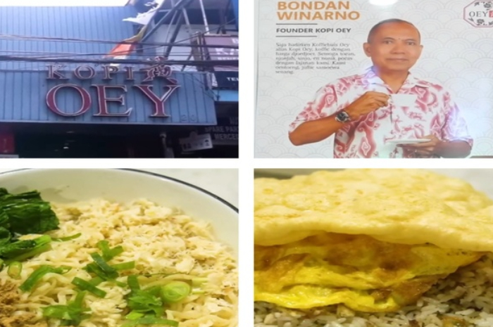 Kopi Oey di kawasan Sabang, Jakarta Pusat