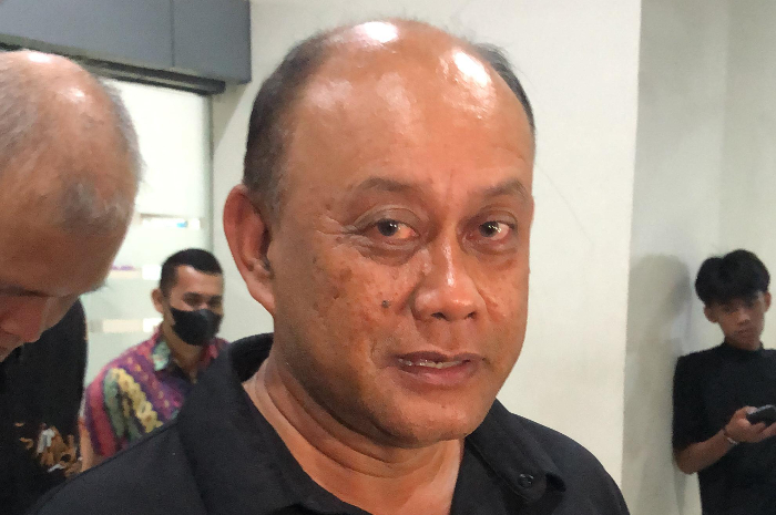 Kepala Badan Gizi Nasional Dadan Hindayana  saat memberi keterangan kepada wartawan.