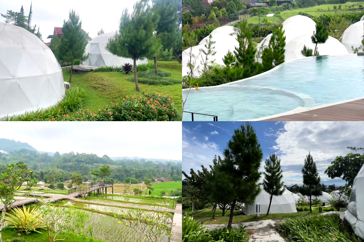 Lenirra Villa and Resto, tempat liburan menarik di Bogor.