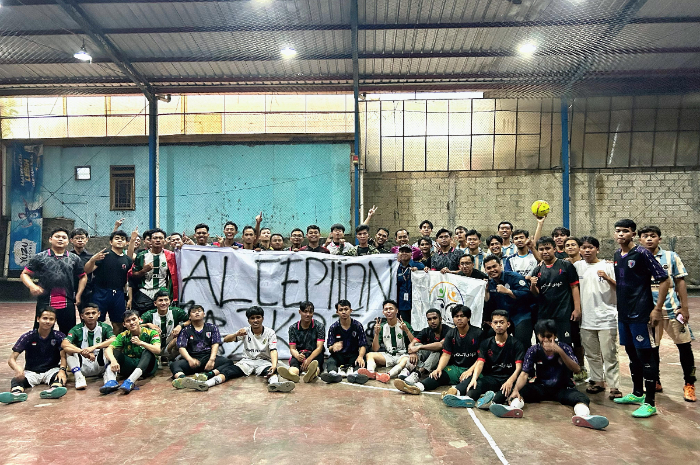 Helaran turnamen futsal dan badminton yang digelar Dema STAI Al Hidayah Bogor.