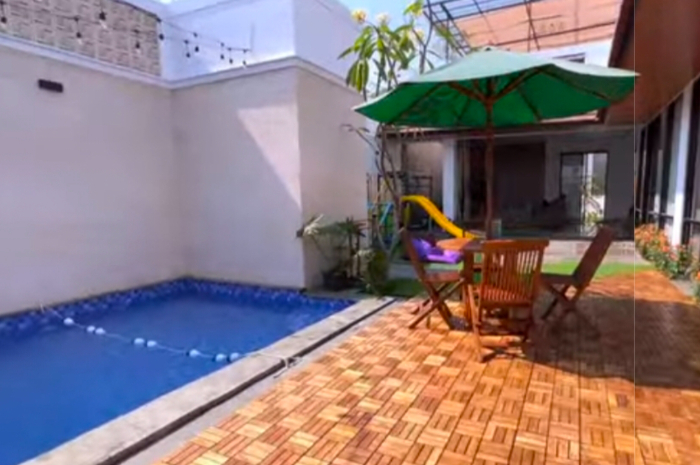 Villa Lula di Puncak Bogor rekomendasi penginapan ala Bali.
