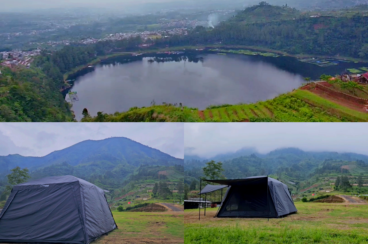 Pesona Kahyangan Skyline Dieng.
