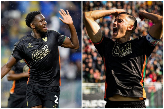 Kapten Timnas Indonesia Jay Idzes tampil kokoh saat membawa timnya Venezia mengalahkan Fiorentina 2-1.