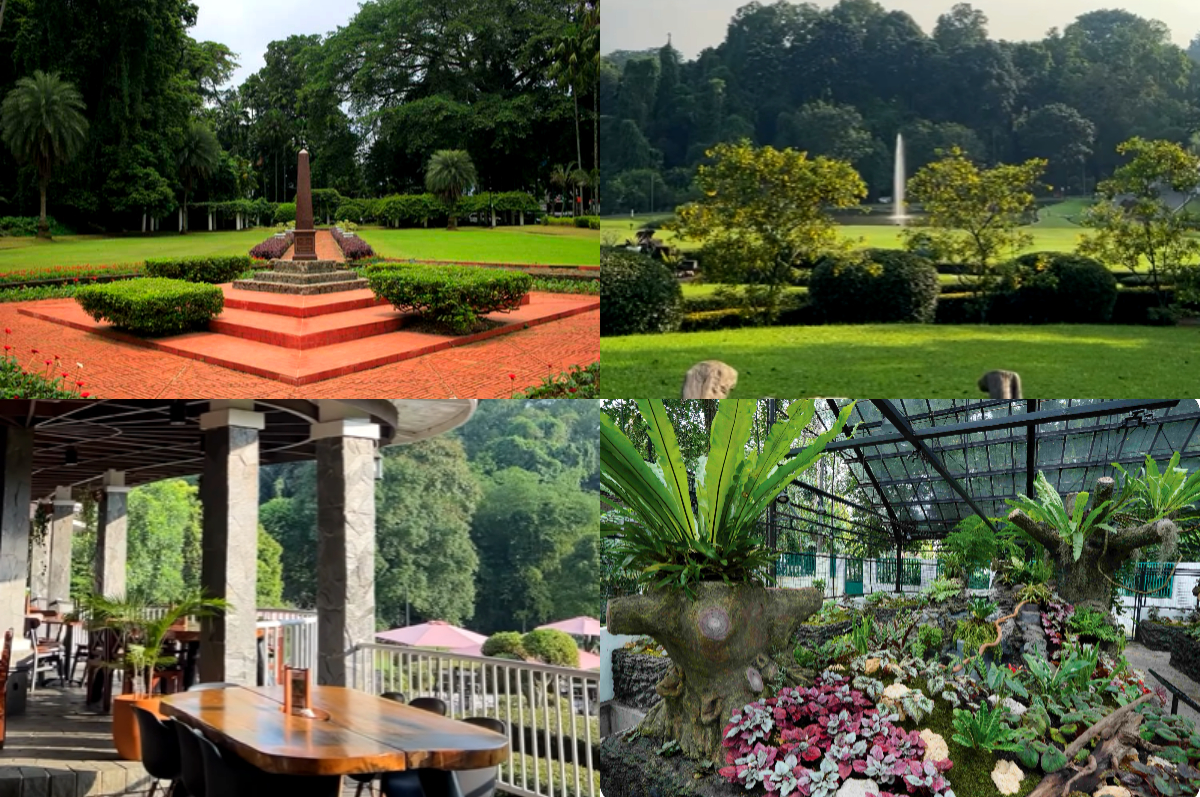 Kebun Raya Bogor, wisata alam edukatif di pusat Kota Bogor.