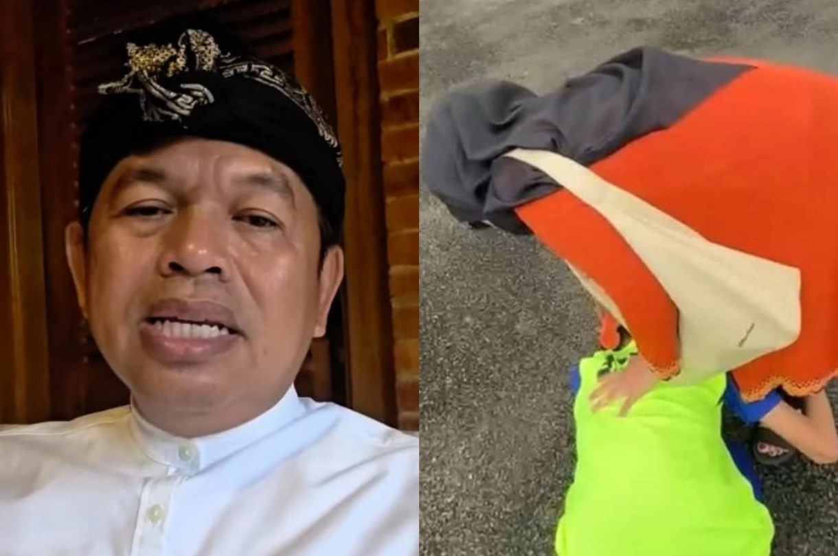 Gubernur Jawa Barat Dedi Mulyadi menanggapi video viral siswa yang jalani pendidikan di barak militer sujud&nbsp;kepada ibunya.