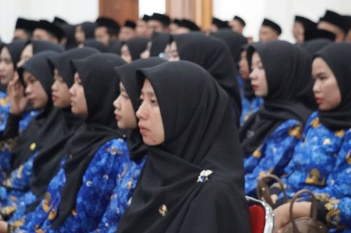 Pengangkatan 46 CPNS dan 109 PPPK Pemerintah Kota Sukabumi