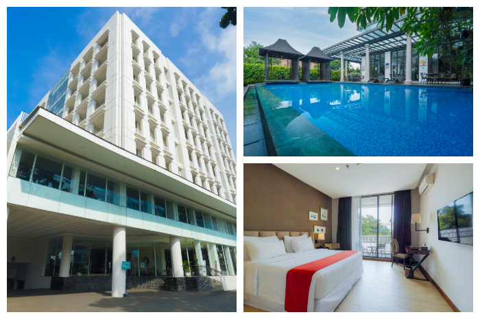 Royal Padjajaran Hotel yang berlokasi di Jalan Raya Padjajaran, Kota Bogor.