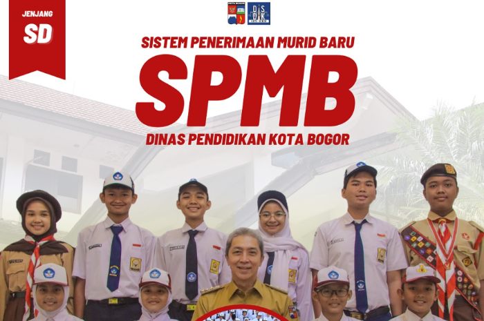 SPMB 2025 jenjang SD Kota Bogor.&nbsp;
