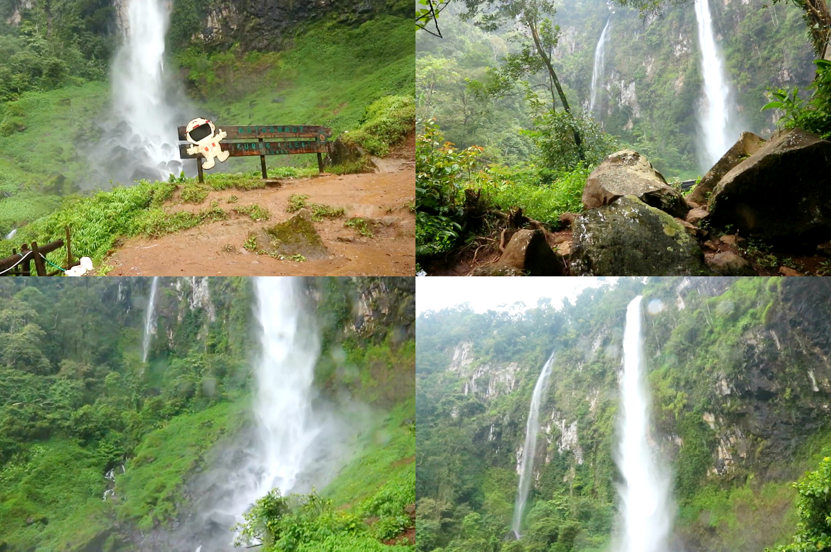 Air terjun Curug Cileat, tersembunyi di Subang dengan trek ekstrem dan alam yang memukau.