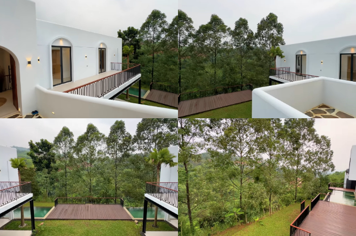 Nuansa Mediterania di Koyya Villa Bandung